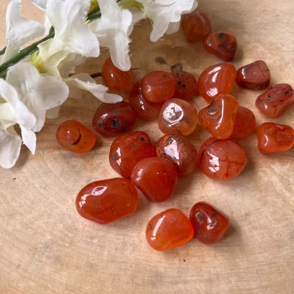 Carnelian gemstone small