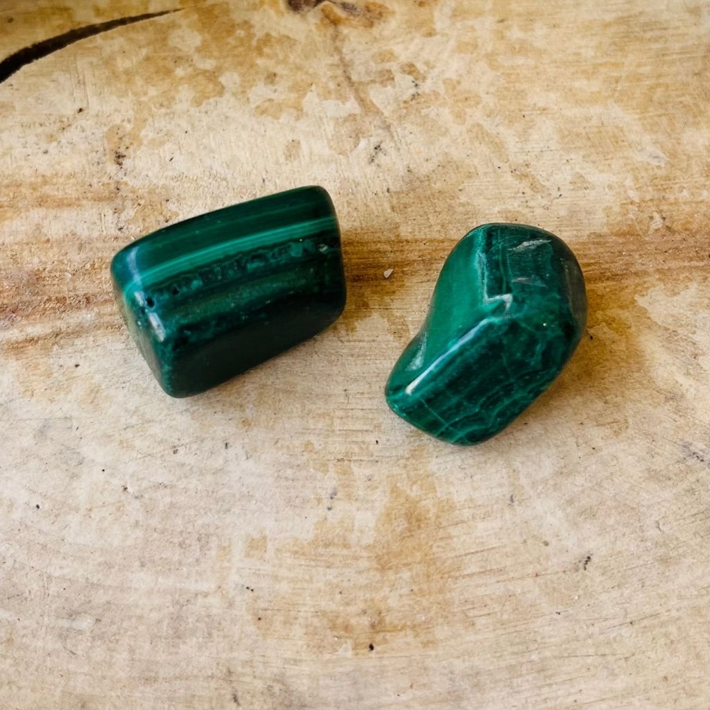 Malachite gemstone