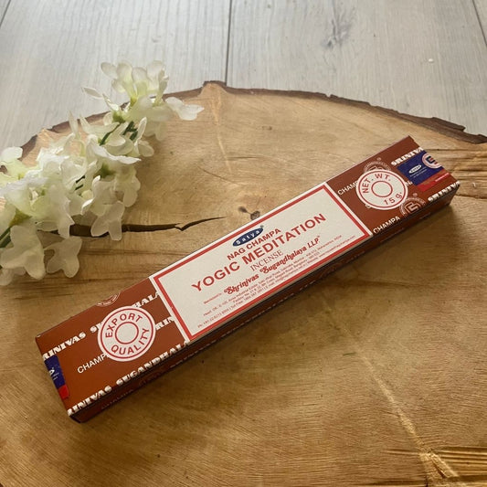 Satya Incense Sticks (15g) Nag Champa Yogic Meditation