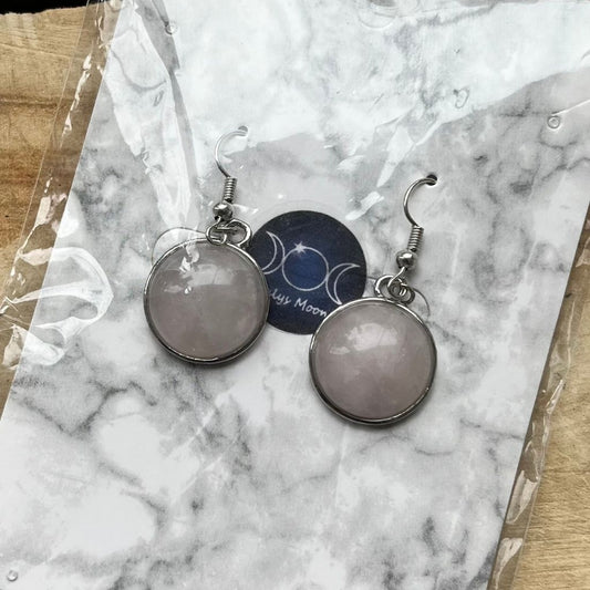 Julys Moon Gemstone Earrings