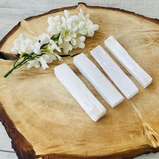 Selenite wands