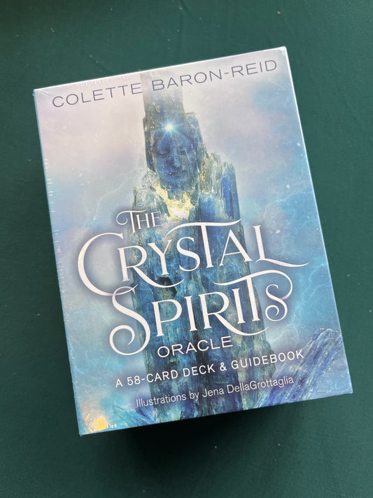 The Crystal Spirits Oracle Cards (58) & Guidebook