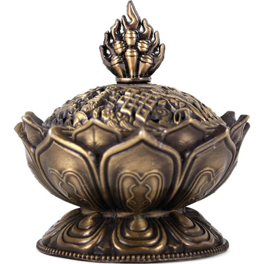 Lotus incense cone holder